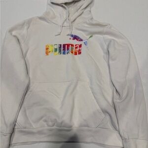 Puma White Hoodie